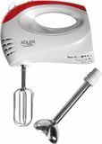 Adler AD 4212 Handmixer - Wit/Rood