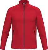 iDeal Basic Brand Heren Softshelljas 2 laags IB410 - Ideal Red - S