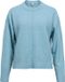 OBJECT COLLECTORS ITEM Object Trui Objjuno L/s Lo O-neck Knit Noos 23046885 Blue Shadow/melange Dames Maat - XS