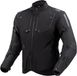 Rebelhorn Hiker 4 waterdichte motorfiets textieljas Zwart 10XL Mannen