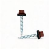 Hout en bouwmaterialen TWISTEC Zelfborende Dakschroeven 4,8 x 35 mm – Voor Houten Onderconstructies – RAL 9005 Gitzwart – 100 stuks