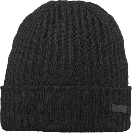 Barts Wilbert Turnup Beanie - Black - One Size
