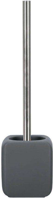 KLEINE WOLKE - Toiletborstel Cubic antraciet - 4004478221901