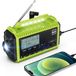 Ibenzoa® Veelzijdige Draagbare DAB/FM Radio met Zonne-energie en Noodfuncties voor Buitenactiviteiten