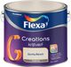 Flexa Creations Muurverf Krijt - Sandy Beach - 2,5 liter - Mat - Voor Binnen