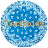 Technics Slipmat Bandana 2: Blauw