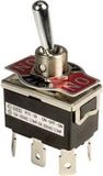 Hefboomschakelaar SCI R13-29E-01-HPH Tuimelschakelaar 250 V/AC 10 A 2x aan/uit/aan Continu 1 stuk(s)