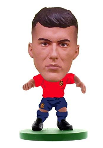 Soccerstarz Spanje Rodri Home Kit/Cijfers - 2021 - 5056122507373