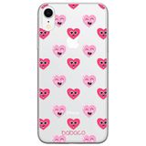 ERT GROUP mobiel telefoonhoesje voor Apple iPhone XR, origineel en officieel Babaco patroon Hearts 006
