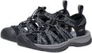 Keen Whisper Dames Wandelsandalen Black/Steel Grey