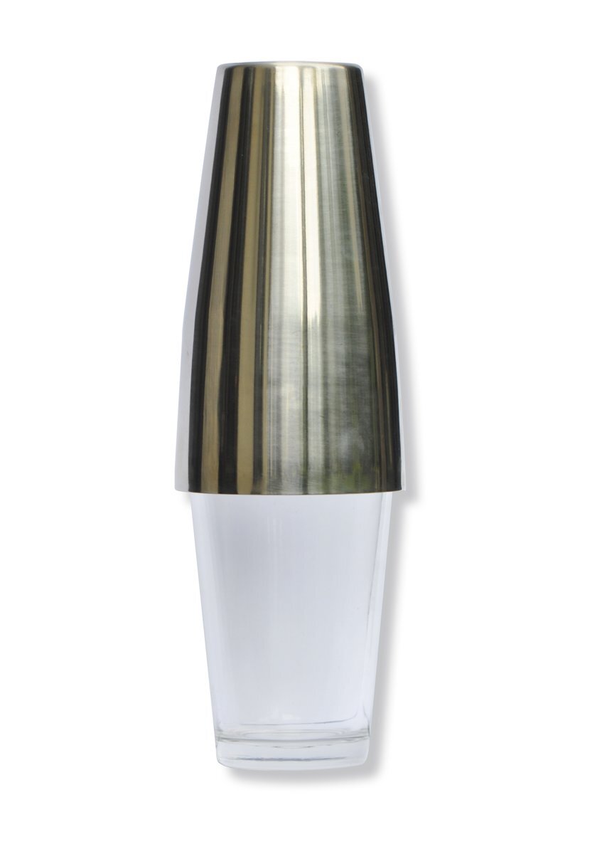 Point-Virgule Cocktailshaker - Boston Shaker - Met mixglas - 750ml