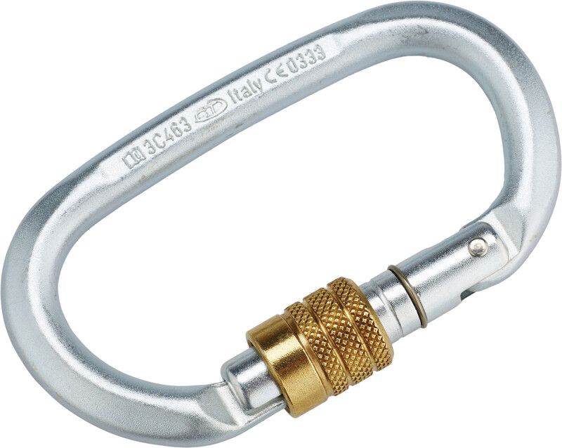 Climbing Technology Pillar Steel SG Karabijnhaak - Zinc Plated Steel - 8056734830712