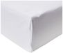 Amazon Basics Hoeslaken, microvezel, 150 x 200 x 30 cm, helder wit