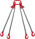 Vevor 1,5 m x 6 mm Kettingketting Hijsketting Kraanketting 4-Strengs Bosbouwketting 2993 kg