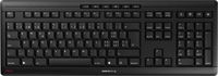 Cherry Stream Wireless Toetsenbord RF draadloos + USB QWERTZ Zwitsers Zwart