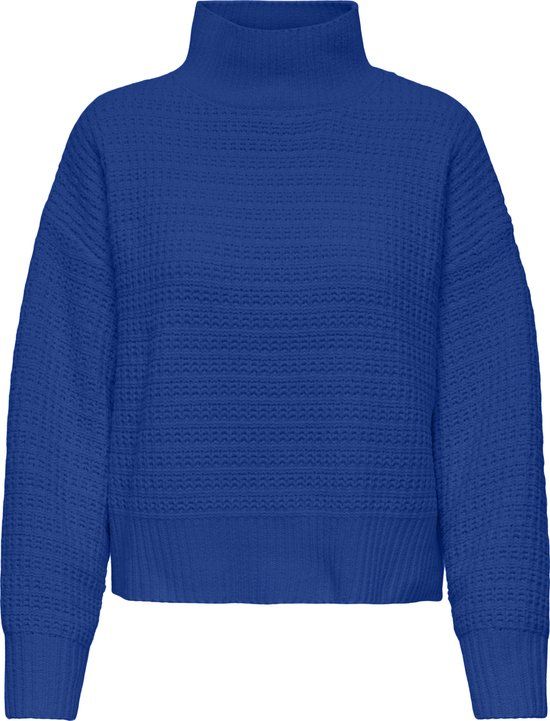 ONLY - ONLGLOBE LS HIGHNECK BF KNT - Dames - Gebreide truien - L - Surf the Web
