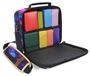 Sac compact pour jeux de cartes à collectionner (JCC) avec intérieur personnalisable, motif Voie lactée