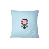 Bona Basics, Decoratieve kussenhoes, Lichtblauw, 60x60 cm