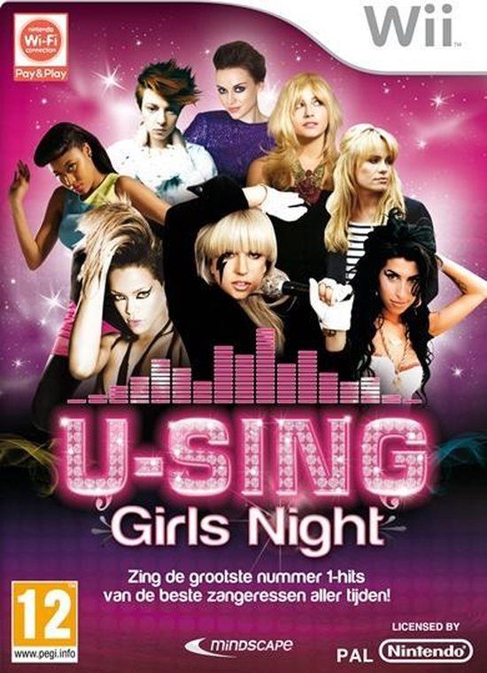 Mindscape U-Sing - Girls Night - Nintendo Wii