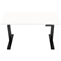 Euroseats Elektrisch Zit Sta Bureau 120 x 80 Zwart/Wit