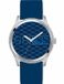 Guess Blauwe Siliconen Horloge Voor Dames En Heren