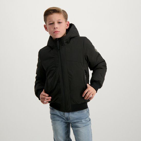 Cars Jeans Jas Pranoy jr. Jongens Zwart Polyester Maat 116