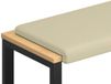 vidaXL Bankkussen Kunstleer Crèmekleurig 60 cm