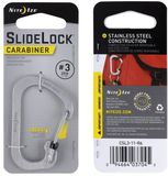 Nite Ize Karabiner - #3 - 5,9cm/11kg - RVS