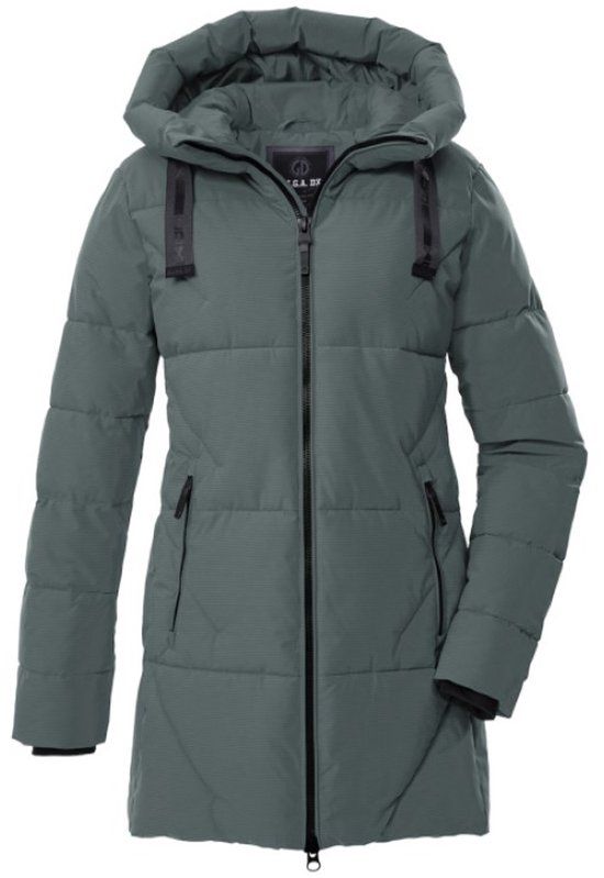 G.I.G.A. Killtec dames winterjas - Parka - padded - 43532 - aquaverde - maat 40