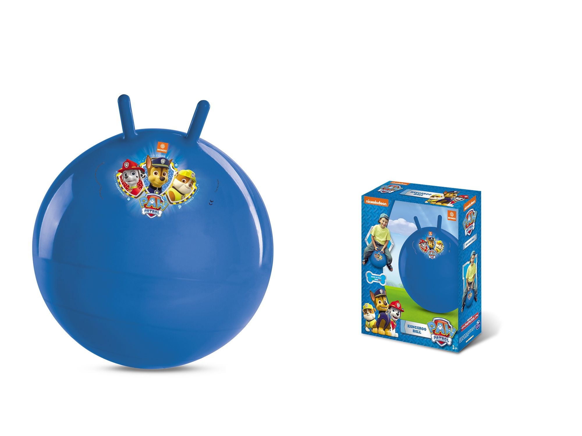 Mondo 6997 Strandbal - Blauw - 50cm - Kunststof