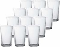Duralex Drinkglazen Chope - 12x stuks - 330 ml - transparant