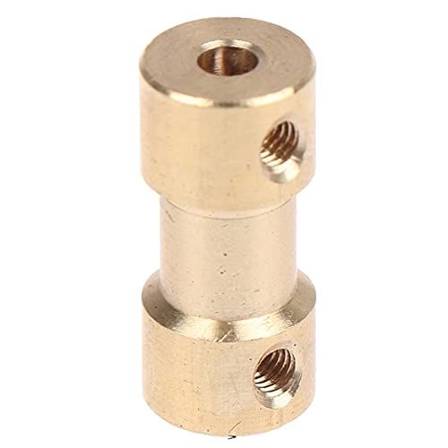 Greendhat Koppeling 2-6mm messing aansluitas voor motorconnector stijve koppeling koppeling mouw (binnendiameter A3) printeronderdelen (maat: A1)