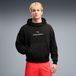 PUMA Sportsweatshirt zwart / wit