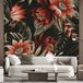Papier peint panoramique - Fleurs - 260 cm x 260 cm