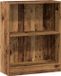 vidaXL Boekenkast 60x24x76 cm bewerkt hout oud houtkleurig