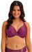 Fantasie Paros Coast Bikini Top Berry Shimmer - Maat 80E - Paars