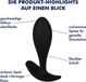 EIS anaalplug van silicone, zwart