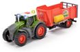 Fendt Jouets tracteur avec remorque - 26 cm - Lumière et son