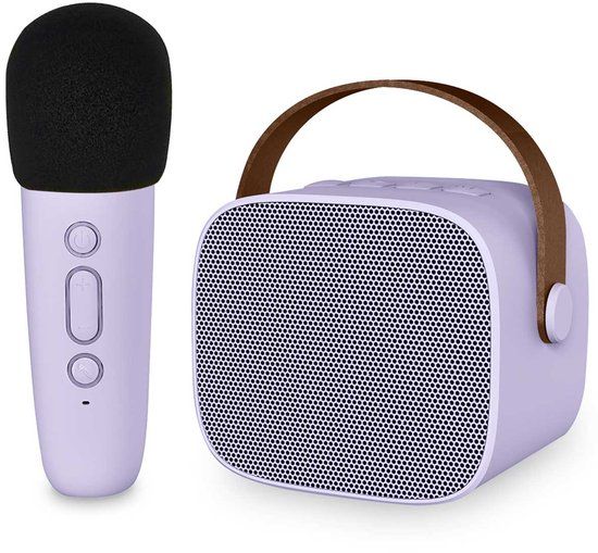 imoshion Karaoke Set - Met Bluetooth Speaker en Draadloze Microfoon - Karaokeset voor Volwassenen en Kinderen
