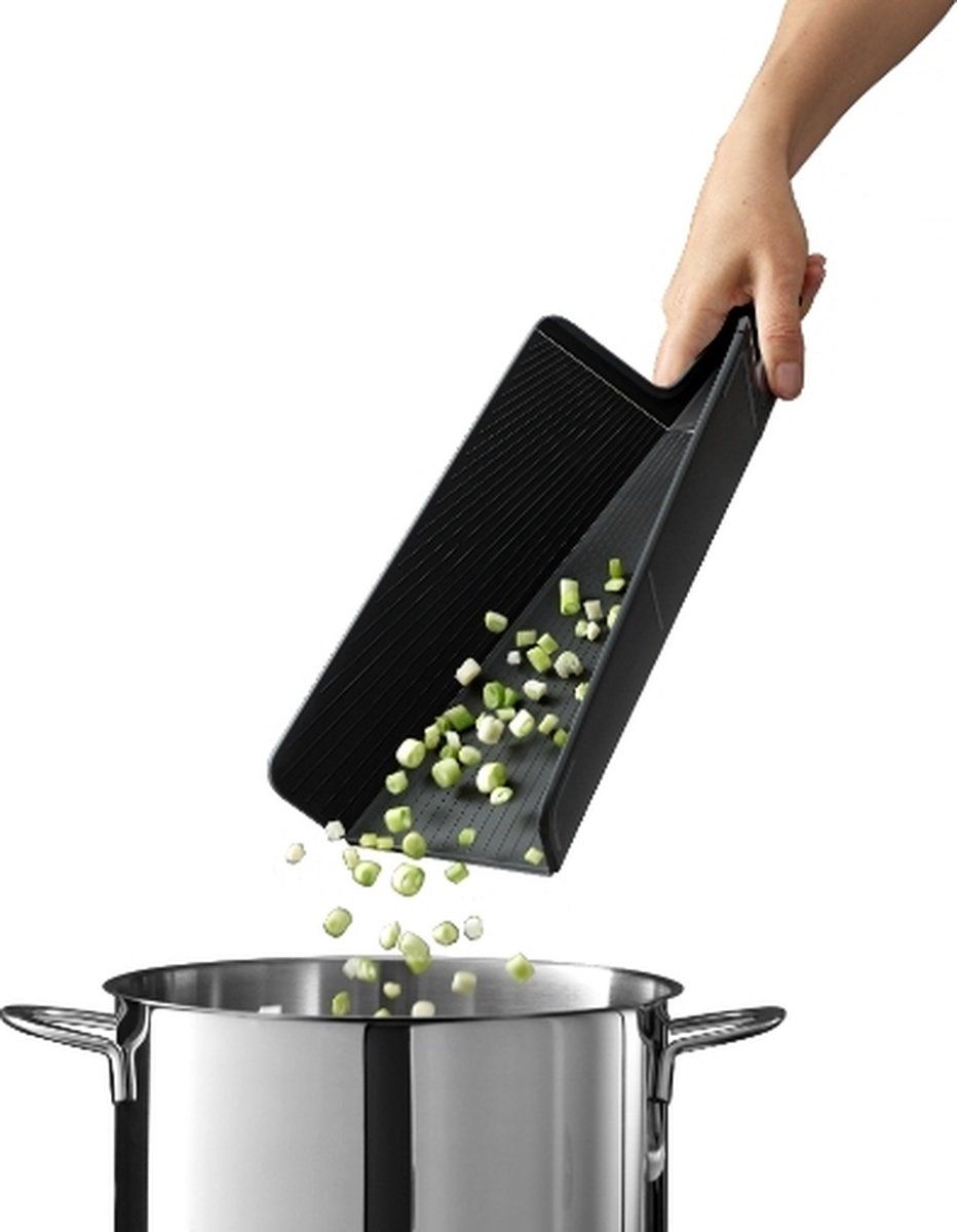 Joseph Joseph Chop2Pot Plus Opvouwbare Snijplank (Normaal) - Zwart