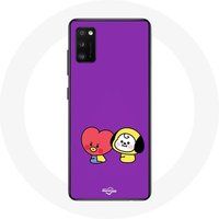 Maniacase Etui voor Samsung Galaxy A41 BTS Bangtan Sonyeondan BT21 Tata V Chimmy Jimin