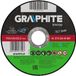 GRAPHITE Disque de coupe - 115mm - Pierre - 1.6mm épais