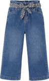 Vertbaudet Wijde paperbag jeans voor meisjes