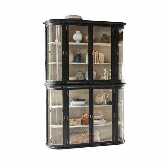 Loberon Kast Sturminster zwart/wit