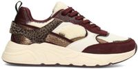 POSH by Poelman Caro chunky suède sneakers - bruin/ecru