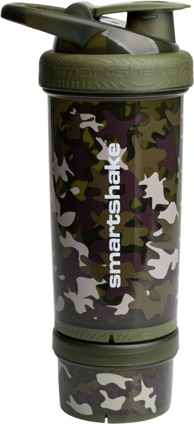 SmartShake Revive Series Shaker, Camo Green - 750 ml.