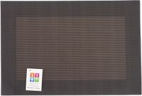 Merkloos Placemats Hampton - 1x - bruin - PVC - 30 x 45 cm