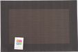 Merkloos Placemats Hampton - 1x - bruin - PVC - 30 x 45 cm