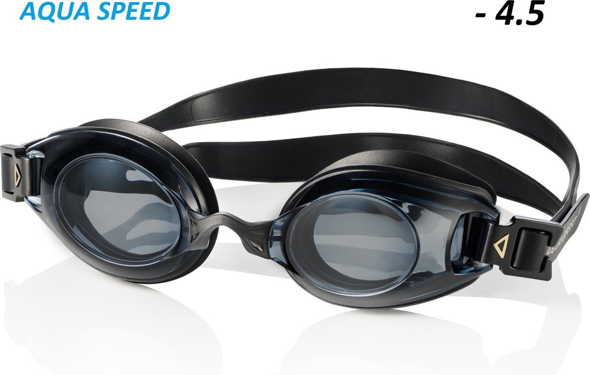 Aqua Speed LUMINA Zwembril op sterkte - donkere glazen sterkte - 4.5