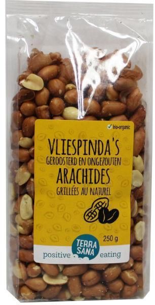 TerraSana Pinda vlies zonder zout geroosterd 250 G